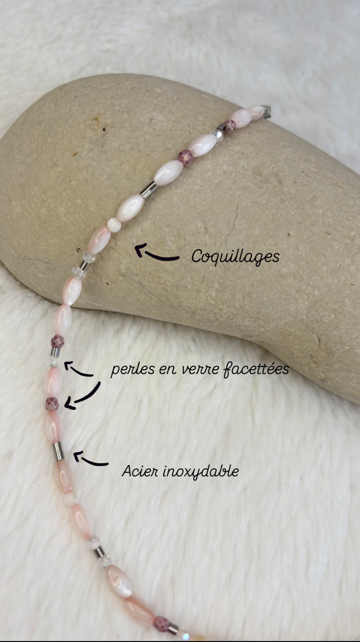 Collier ITORA Rose