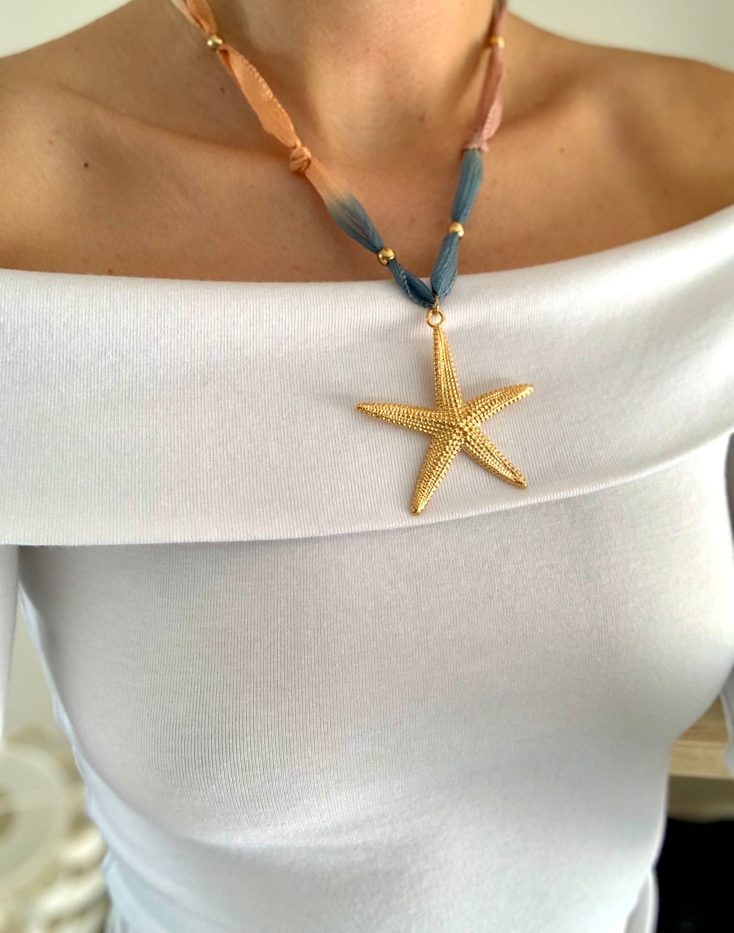 Collier IBIZA en soie