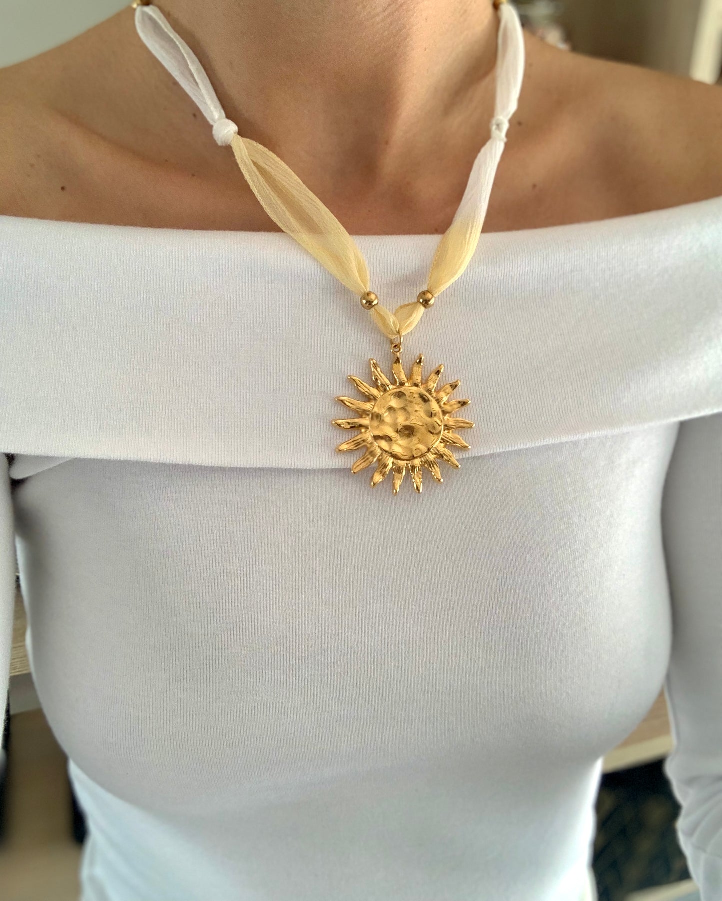 Collier IBIZA en soie