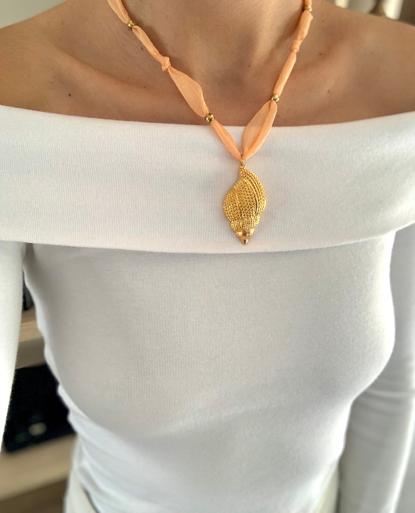 Collier IBIZA en soie