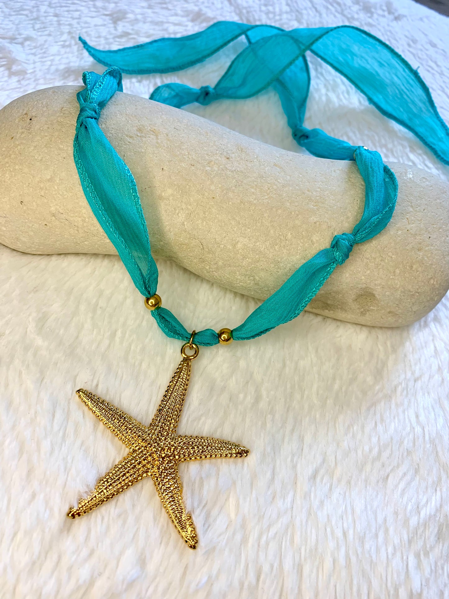Collier IBIZA en soie