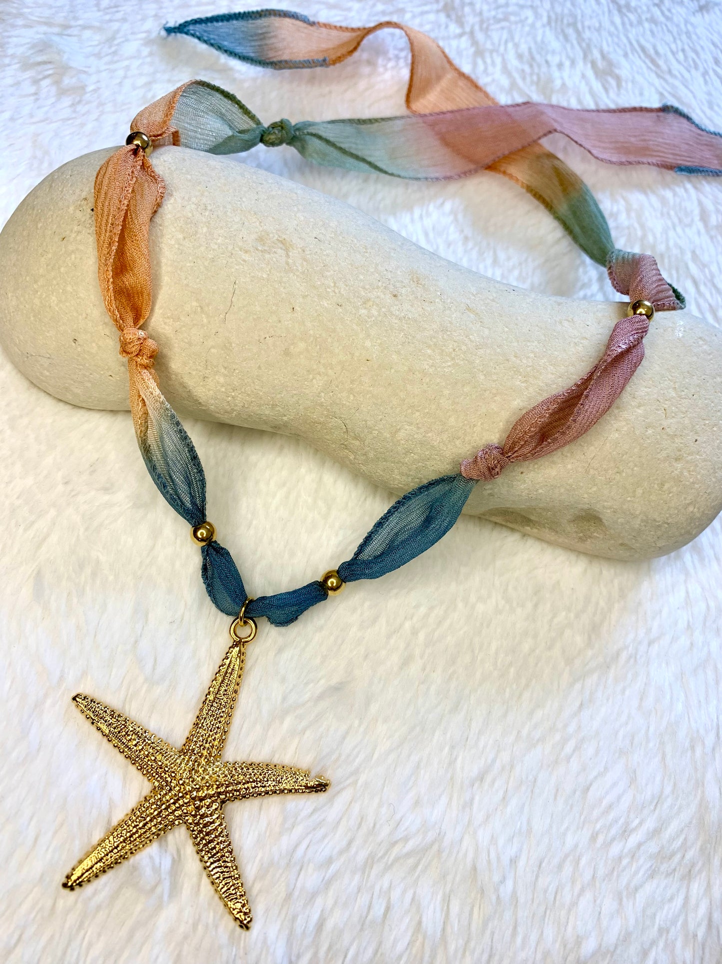 Collier IBIZA en soie