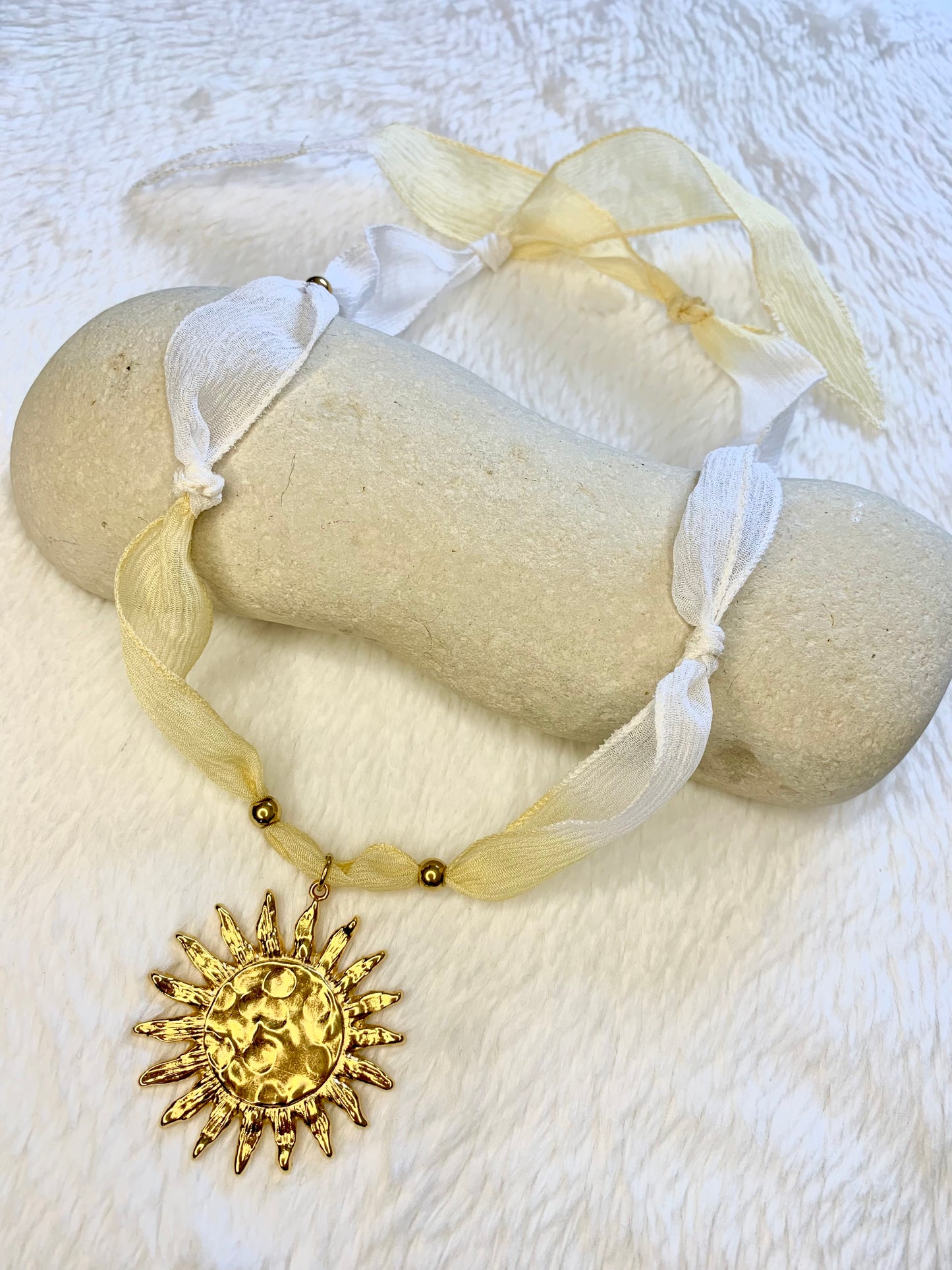 Collier IBIZA en soie